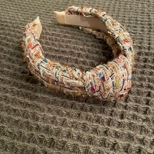 Multicolor Tweed Headband